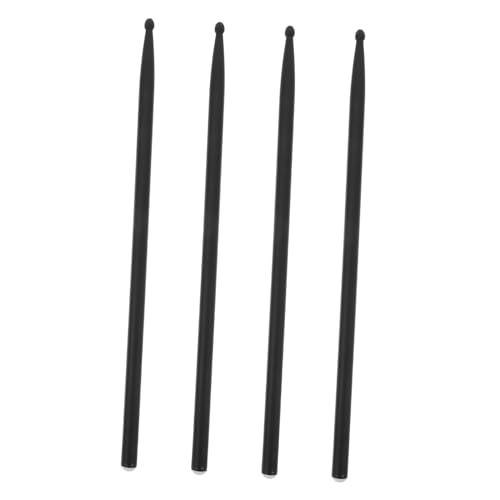4 baquetas de fibra de carbono Garneck negras miniatura 1