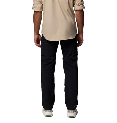 Image of Columbia Men Loose Mid Rise Omni-Wick Ridge Convertible Hiking and Trekking Pant