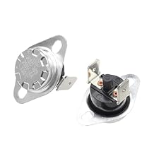 1PCS KSD301/KSD303 Manual Reset Thermostat Normally Closed NC Temperature Switch Control110C