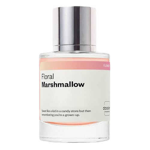 Dossier - Floral Marshmallow - Eau de Parfum - Inspired by Love Dont Be Shy - Long-Lasting Fragrance - Feminine - 1.7 fl oz (50ml)