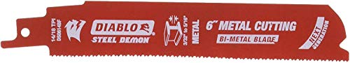 Freud Ds0614Bf25 Steel Demon Bi-Metal Reciprocating Blade, 6" #TOP1