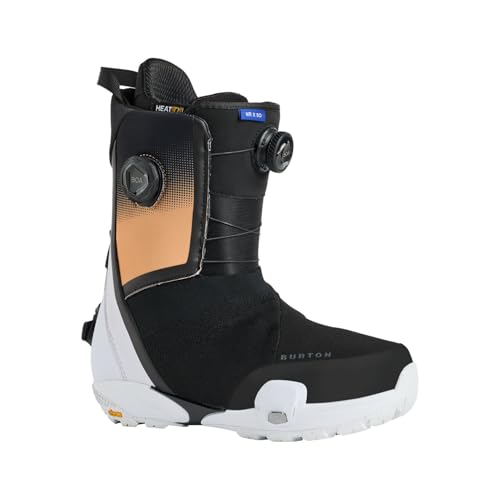 Burton – Botas de snowboard Waverange X Step on Regular Orange Cream / Multi Hombre – Talla 44 – Negro