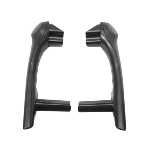 Locvana Compatible with Renault Megane MK2 2002-2009, Car Inner Front Door Armrest Handle 2 Set 7701475315 7701475316