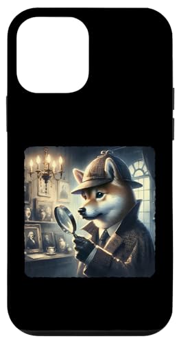 iPhone 12 mini Shiba Inu Detective Mansion Case