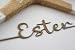 Perchas Personalizadas rústicas para Novios Imagen de Perchas Personalizadas rústicas para Novios