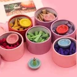 Incense Cone | Back Flow Incense Cone | Air Freshener Incense Cone Each Box Contains 40 Assorted Incenses Cone | 4 Aromas 50 Boxes (40 Incense Of Each) #TOP4