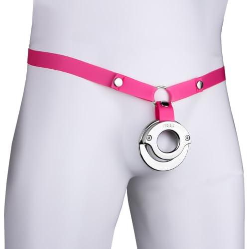 Colgante de fitness para hombre de acero inoxidable 304 de alta resistencia con diseño desmontable, incluye un cinturón antideslizante rosa-ESRF24502 (Grande：35mm, 43mm)