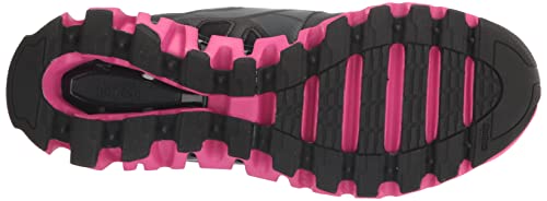 Reebok Women's Zigwild Tr 6 Trail Running Shoe, Black/Pure Grey/Proud Pink, 8 #TOP3