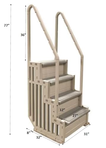 Sistema de Escalera para Piscina Compatible con Confer Plastics miniatura 4