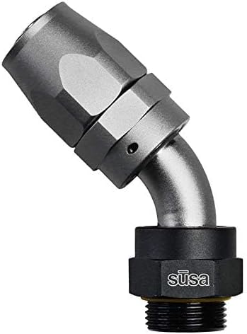 Setrab 22-M22RU10-45 ProLine Reuseable Hose End Adapter AN10, 45 Degree Angle