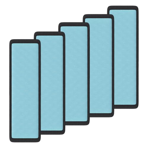 GOATCLEAN 5-Pack Microfiber Mop Pads for Steam Cleaner, Floor Cleaning Replacement Pads, Compatible with ST008 Home Steamer