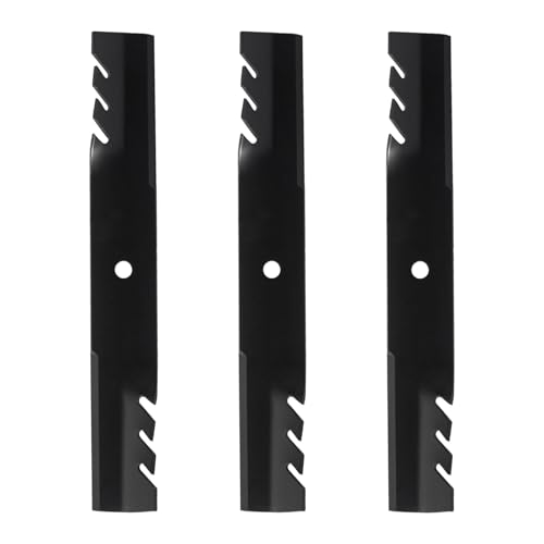 482878 Commercial Mulching Blades Set Replaces Scag A48108 48108 481707 481711 48185 Exmark 103-2508 Husqvarna 539100341 Compatible with Ariens Zoom 2252 Gravely Promaster 152Z 52 Deck (3PACK)