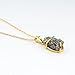 CRYSTALINES Natural Raw Golden Pyrite Gemstone Necklace, Rough Stone Prong Dainty Pendant, Chakra & Healing Crystals, Handmade Bohemian Jewelry, Gold Plated, Gift for Women, 16+2 Inch