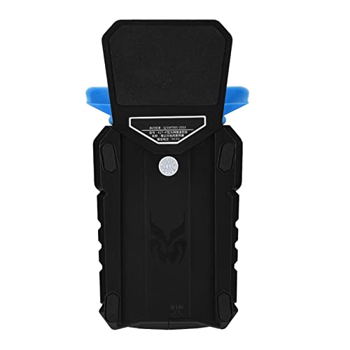TOPINCN Enfriador Portátil para Computadora Portátil, Potente Mini Ventilador de Enfriamiento USB con Extracción de Aire para Estudiantes y Trabajadores de Oficina ABS/Negro/4,3 X 3,0 X 1,5 Pulgadas