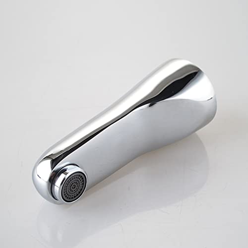 Bec de baignoire mural robinet de bain chrome sortie eau mitigeur - 4