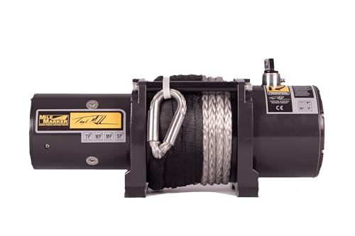 MILE MARKER TM-10K Terry Madden Winch con cuerda sintética miniatura 2