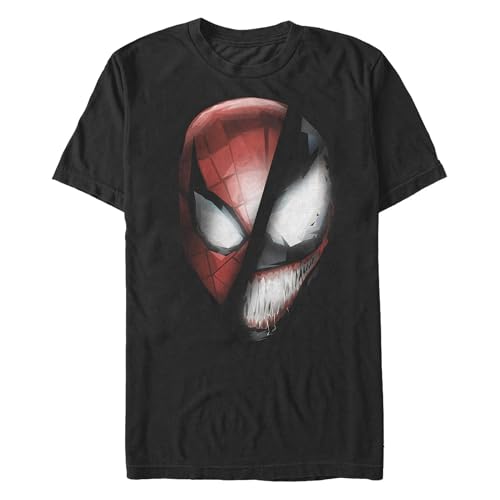 T-shirt Marvel noir 4XL pour un look streetwear et décontracté au quotidien