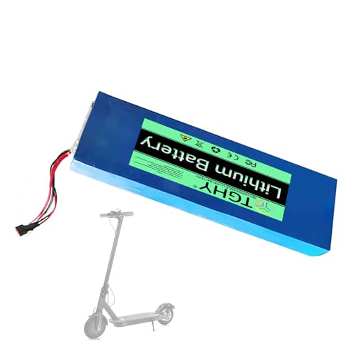 TGHY Batería de Litio para Patinete eléctrico de 36 voltios, batería de Repuesto extraíble de 36V y 48V, Placa BMS integrada de 48 voltios para Motor de ciclomotor de 50W-1500W,36v 13ah