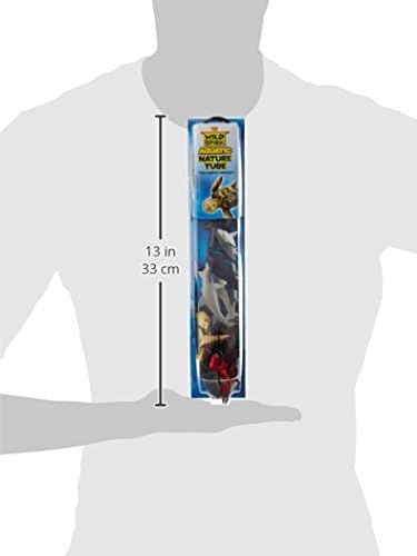 Wild Republic Aquatic Animals, Toy Figures, Tube Animals, Kids Gifts, Ocean theme Party Supplies, Sea Creatures, 18-Piece Collection image 4
