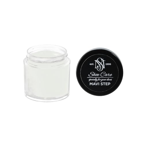 Crème de cirage cuir lisse MAVI STEP Brume Gris Kaki : rénovateur couleur et soin nourrissant