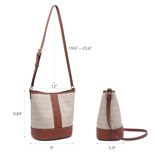 Small Bucket Bags for Women Trendy Crossbody Bags Vegan Leather Designer Shoulder Purses Ladies Handbags4