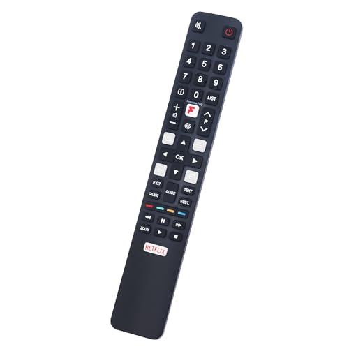 AULCMEET RC802N YUI5 Replacement Remote Control Fit for TCL QLED LED Android Smart TV 55C835K 65C835K 43P610K 55P610K 50P610K 65P610K 50P638K 43P638K 55P638K 65P638K 75P638K - Image 2