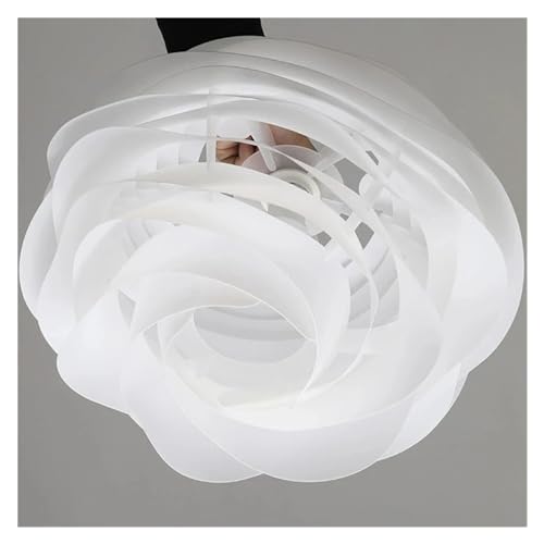 Lampe blanc rose style danois pour chambre de fille poétique - 4