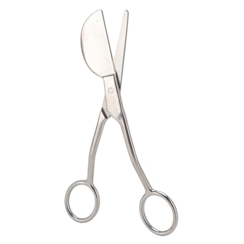 Tijeras de Apliques, Tijeras de Bordes de Bordes de Bordado de Apliques con de Desplazamiento Curvado Doblado Doblado Costura de Bordado Curvado de 6 Pulgadas para la alfombra.