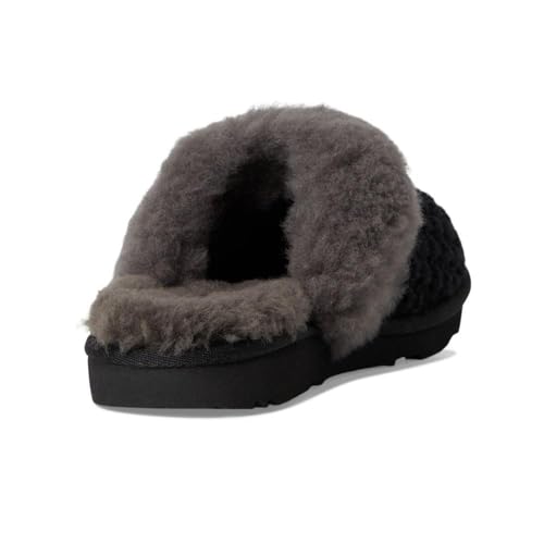UGG Kids' K Cozy Ii Knit Slipper, Black, 4 - image 5