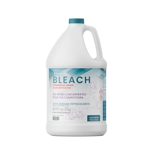 DIYChemicals Concentrated Bleach (4 Pack)