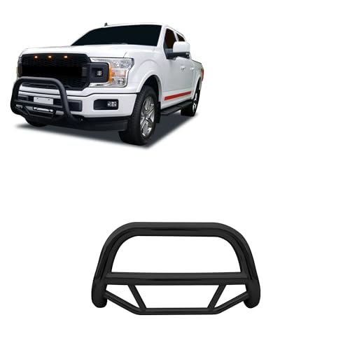 Image of Black Horse Max Bull Bar No Skid Plate Black Compatible with 03-17 Ford Expedition / Lincoln Navigator|04-26 Ford F-150-MBB-FOE2011