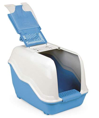Lettiera Per Gatti Chiusa Netta Maxi Con Filtro E Paletta - Per Gatti Grandi - Foto 4