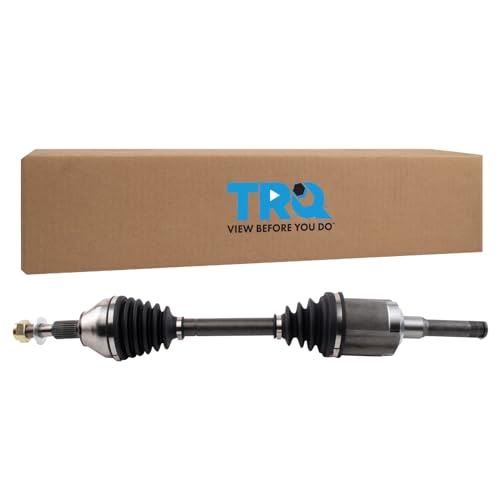 TRQ Front Left CV Axle Shaft Assembly Drivers Side Compatible with 2013-2020 Ford Fusion 2013-2016 Lincoln MKZ