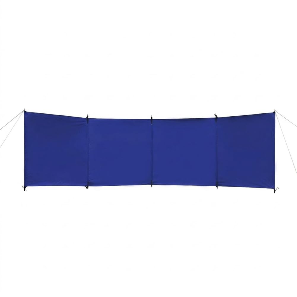Outdoor Camping Osłona przed wiatrem Ekran zasłaniający 150D Oxford Plandeka na przednią szybę z żelaznymi słupkami 16 mm na piknik BBQ