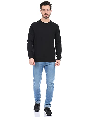 Image of ONEWAY Men Solid Brown Sweatshirt
