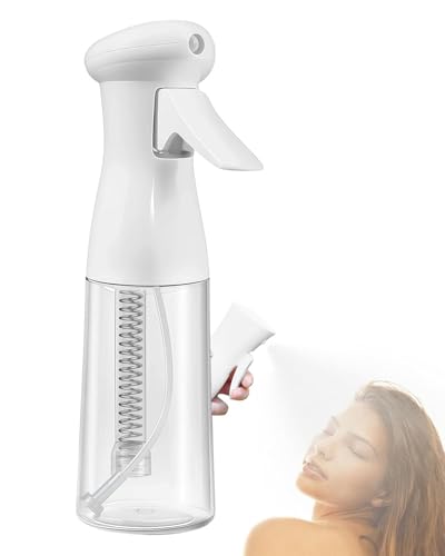 JUKOTA Botella pulverizadora ultrafina, botella pulverizadora antigoteo, atomizador extrafino, botella pulverizadora de agua de 200 ml para el cabello, plantas y limpieza