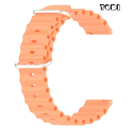 Image of YODI New Edition Magnetic Buckle Soft Silicone Sport Strap Band for Redmi Watch 5 Active Smart Watch For Men Women Compatible with Mi Watch Active 5