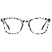 Blue Light Blocking Glasses Women Computer Small Face Clear Bluelight Blocker Eyeglasses Frame Square Leopard ANDWOOD
