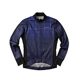 [カペルミュール] サイクリング ジャケット 【5~15℃】 サーモジャケット タータンチェック ネイビー M