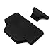 Qbinbin Store Universal Motorrad-Trunk Rückenlehnenkissen zurück Rest Pad-Zubehör kompatibel mit G310 R1200 R1200GS. Kawasaki Z900 Yamaha Mt 07 (Color : Black)