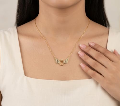 Image of SALTY Anti Tarnish Pendant Necklace for Women | Stylish Locket Neck Chain | Fashion Jewellery Accessories for Girls Boys | Minimal Jewelry | Ideal for Gifting - Scorpio | Gift for Diwali, Christmas, Marriage, Birthday
