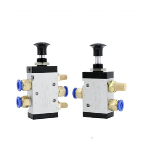 Pull valve mechanical valve pneumatic switch 5 ports 2 positions 1/4 manual 3R210-08 control cylinder valve(3R210-08,10mm joint)