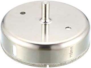 sourcingmap 110mm Diamond Coated Glass Hole Saw Drill Bits for Ceramic Tile Marble Rock Porcelain