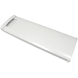 Cajon Congelador Smeg Spares2go Cajón Puerta Blanco y Mango para Smeg Frigorífico Congelador