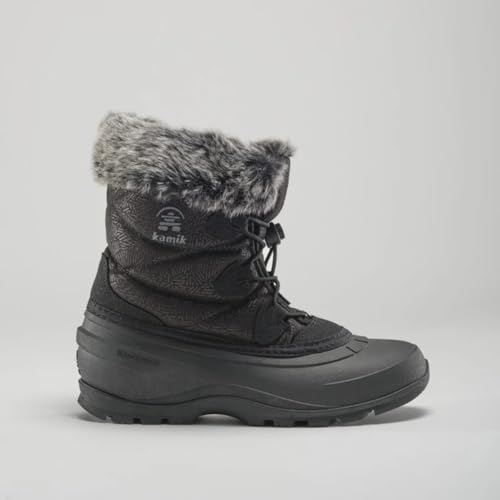 Kamik Damen Momentum L2 Schneestiefel, Schwarz, 38 EU