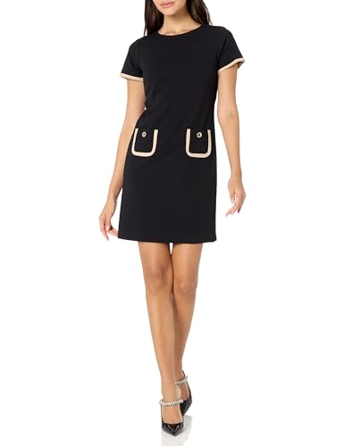 Image of Tommy Hilfiger Women's Legacy Scuba Crepe Two Pocket Dress