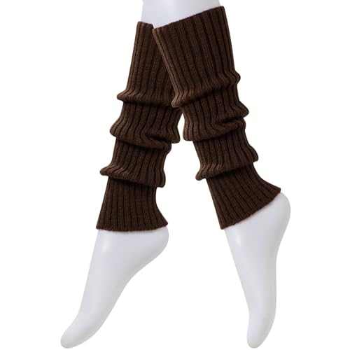 Image of Intgoodluckycc Leg Warmers for Women, Cute Knit Leg Warmer Socks for Dance