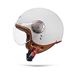 Anwendungsbereich: Erwachsene, Jugendliche, Männer, Frauen. Motorräder, Mopeds, Motorräder, Biker, Kreuzer, Hubschrauber, Motorroller, Skateboards, Fahrräder, Piloten, Tourenhelme, Feldreiten, Mopedhelme, Helme mit Sonnenbrille, der Helm Es hat den Crashtest bestanden, entspricht den Straßenverkehrsvorschriften, kann sein wird in verschiedenen Umgebungen verwendet und kann externe Kräfte effektiv puffern.