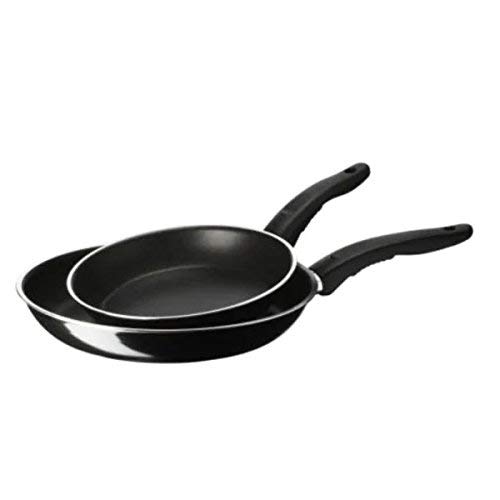 Preisvergleich Produktbild 3 X IKEA KAVALKAD - Bratpfanne, 2er-Set, Schwarz