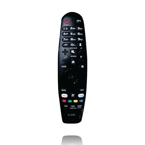 Image of S-CAT Compatible with Lg Tv Magic Remote Model MR18BA Non Voice Command and No Pointer WebOS Android 4K Smart TV Remote Control (Match Old Remote Exactly, in case of Any Issues Contact Customer Care)